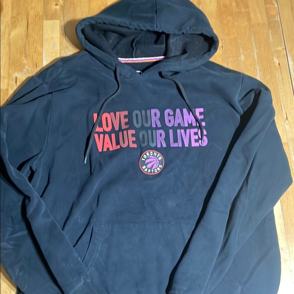 Fisll Toronto Raptors Black Hoodie